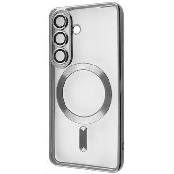 Чехол WAVE Metal Color Case with Magnetic Ring для Samsung Galaxy S26 Silver 656-08035 фото