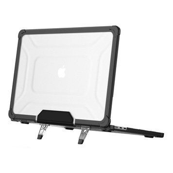 Накладка TPU+PC Color Diagram для MacBook Air 13" 2025/2024/2022 (M4 A3240/M2 A2681/M3 A3113) Black 777-07777 фото