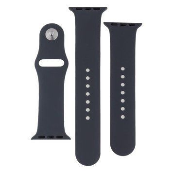 Ремінець для Apple Watch Band Silicone Two-Piece 38/40/41 mm Dark Grey 212-02092 фото