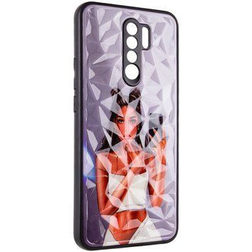 TPU+PC чохол Prisma Ladies для Xiaomi Redmi 9 Black in White 777-07425 фото