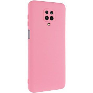 Чехол TPU GETMAN Liquid Silk Full Camera для Xiaomi Redmi Note 9s / Note 9 Pro / Note 9 Pro Max Розовый / Pink ILSO-00000074072-7 фото