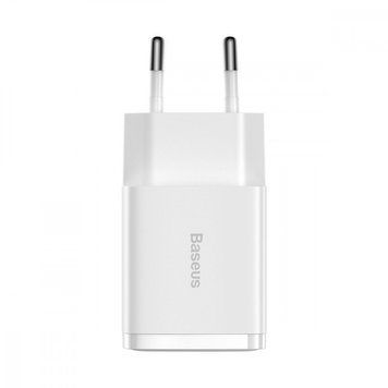 МЗП Baseus Compact 10,5W (2 USB) White CCXJ010202 фото