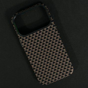 Чохол Elite Carbon Matte BOX Magnetic для iPhone 17 Pro Max Pyramid Brown 208-06377 фото