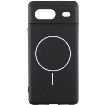 Чехол Silicone Cover Lakshmi Full Camera with MagFit для Google Pixel 7 Черный 555-02099 фото