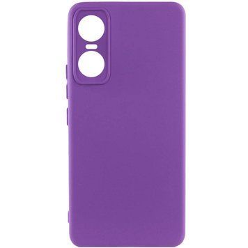 Чохол Silicone Cover Lakshmi Full Camera для Tecno Pop 6 Pro Purple 777-07116 фото