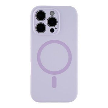 Чехол Glow Silicone Case Full Camera with Magsafe для iPhone 16 Pro Light purple 214-04076 фото