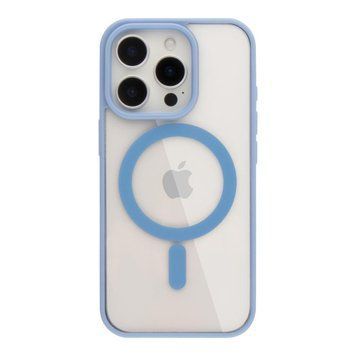 Чехол NEW TPU Color with Magsafe для iPhone 16 Pro Max Sierra Blue 214-02553 фото