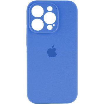 Силиконовый чехол с закрытой камерой для iPhone 15 Pro Max Royal Blue 666-01149 фото