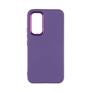 Чохол Silicone Cover Metal frame для Samsung Galaxy A54 5G (A546) Elderberry 208-03457 фото