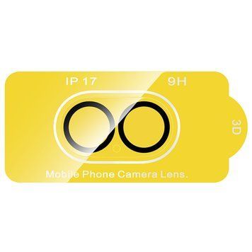 Защитное стекло на камеру Hoco 3D all-inclusive night shooting circle lens для iPhone 17 204-00509 фото