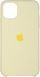 Силиконовый чехол для iPhone 11 Pro Mellow Yellow 208-00336 фото 2