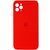 Силіконовий чохол з квадратними бортиками для iPhone 11 Pro Red 208-00874 фото