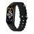Ремінець для Xiaomi Mi Band 3/4/5/6/7 Ocean Band Black 212-02490 фото