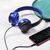 Навушники BOROFONE BO5 Star sound wired headphones Blue 656-01009 фото