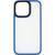 TPU+PC чохол Metal Buttons для Apple iPhone 14 (6.1") Блакитний 777-08302 фото