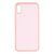 Чохол Leather Gold with Frame для iPhone X/Xs Pink 207-00381 фото