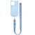 Чохол з шнурком GETMAN Cat with straps для iPhone 12 Pro / 12 (6.1") Blue 555-00429 фото