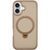 Чохол TPU+PC Metal Buttons with MagSafe Colorful HQ Ring для iPhone 16 (6.1") Rose Gold 555-00626 фото
