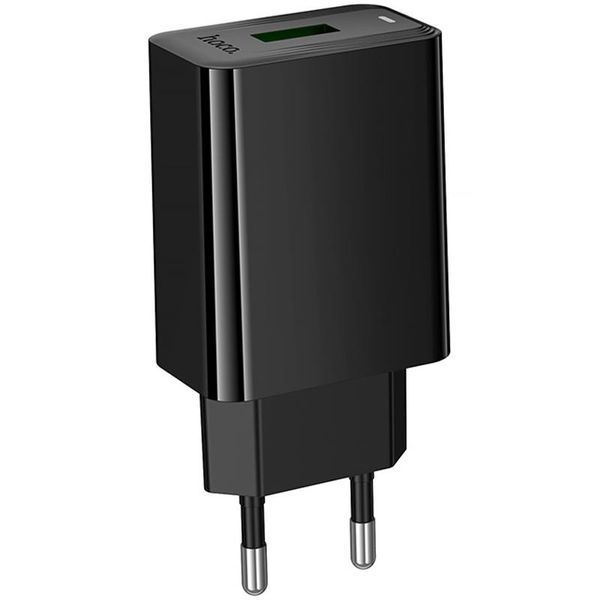 СЗУ Hoco CS92A Leader QC3.0 18W (1USB-A) Black ILSO-00000081873-1 фото