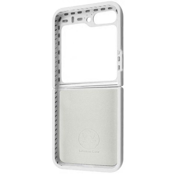 Чохол Foldables Silicone Cover Lakshmi для Samsung Galaxy Z Flip6 / Flip7 FE White 555-03156 фото