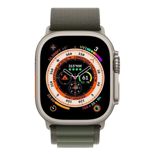 Тканинний ремінець Alpine Loop для Apple Watch 38/40/41 mm Light Grey 212-00503 фото