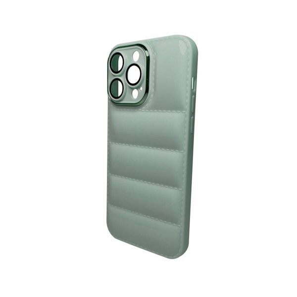 Чохол Down Jacket Frame для iPhone 13 Pro Max Mint Green 666-00350 фото