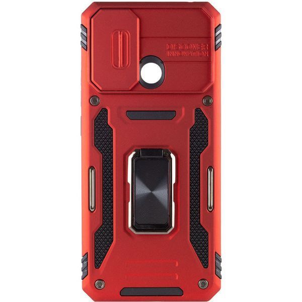 Ударостійкий чохол Camshield Army Ring для Xiaomi Redmi 9C / 10A Red 777-05110 фото