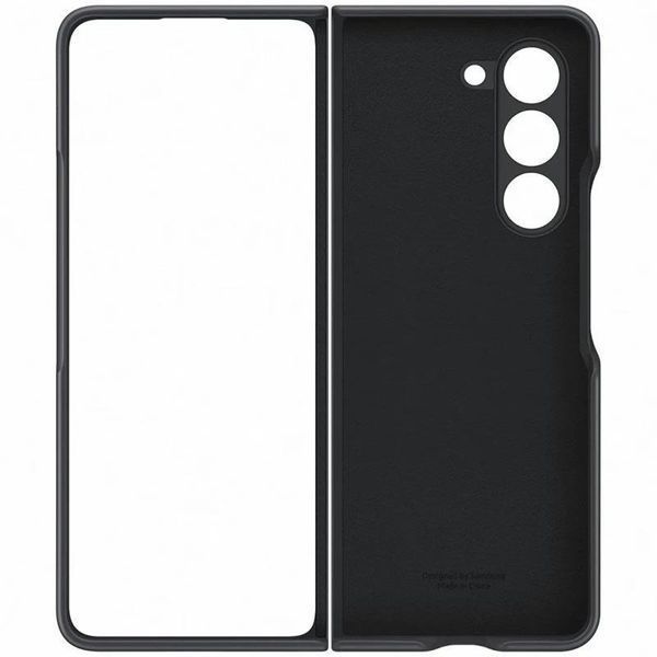 Шкіряний чохол Leather Case для Samsung Galaxy Z Fold5 Black 555-03224 фото