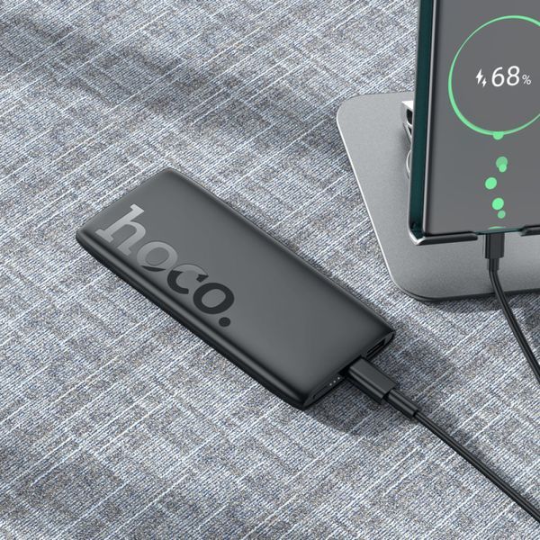 Портативный аккумулятор Hoco J122 Respect 10000mAh 22.5W+PD20W Черный 216-00082 фото