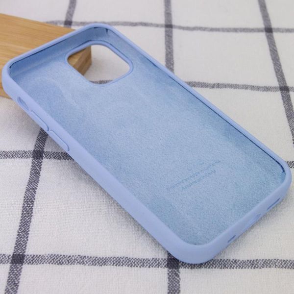 Чехол Silicone Case Full Protective для Apple iPhone 14 Plus (6.7") Lilac Blue 555-04026 фото