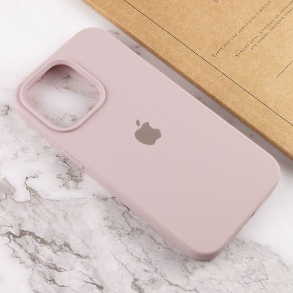Силиконовый чехол для iPhone 14 Бежевый 208-01029 фото
