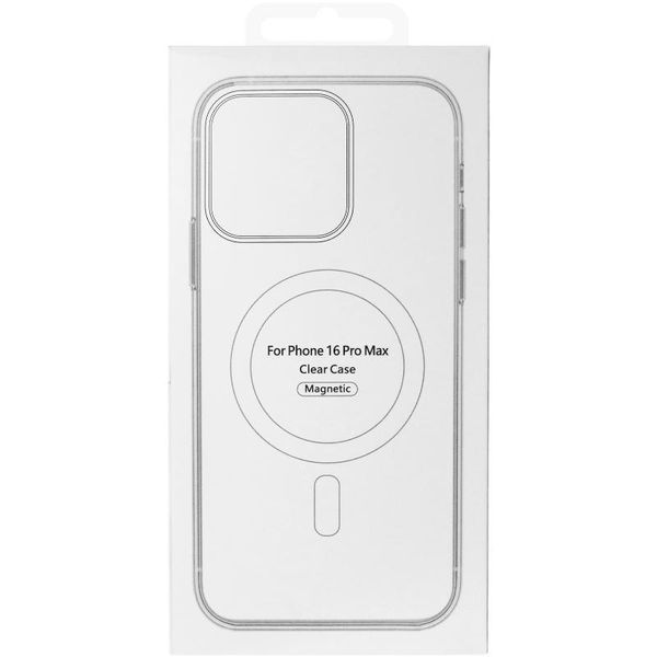 TPU+PC чохол Clear Garden with MagSafe для Apple iPhone 16 (6.1") Blue Blossom 777-08224 фото