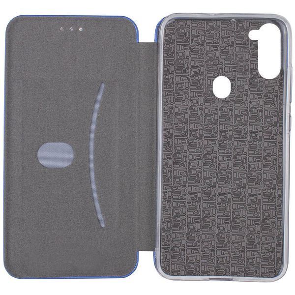 Кожаный чехол-книжка Classy для Samsung Galaxy A11 Blue 777-06019 фото