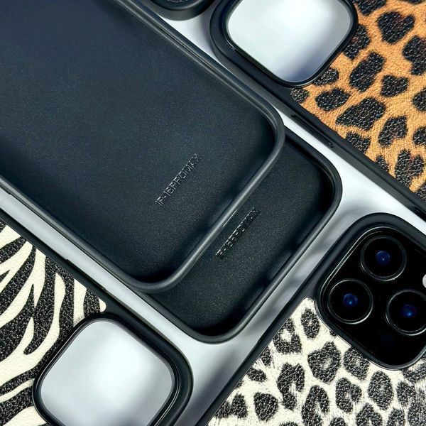 Кожаная накладка Leopard Leather Magnetic для iPhone 12 Pro Max Color №4 207-00203 фото