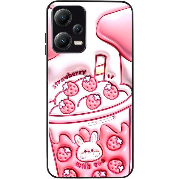 Чохол TPU+PC Prisma Fluffie для Xiaomi Poco X5 5G / Note 12 5G Strawberry 777-03958 фото