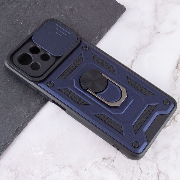 Ударостійкий чохол Camshield Serge Ring для Xiaomi Mi 11 Lite Blue 777-04692 фото