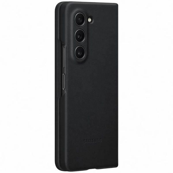 Шкіряний чохол Leather Case для Samsung Galaxy Z Fold5 Black 555-03224 фото