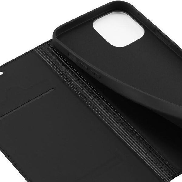 Чехол-книжка Dux Ducis с карманом для визиток для iPhone 12 Pro Max Black 208-04846 фото