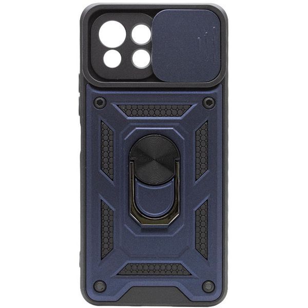 Ударостійкий чохол Camshield Serge Ring для Xiaomi Mi 11 Lite Blue 777-04692 фото