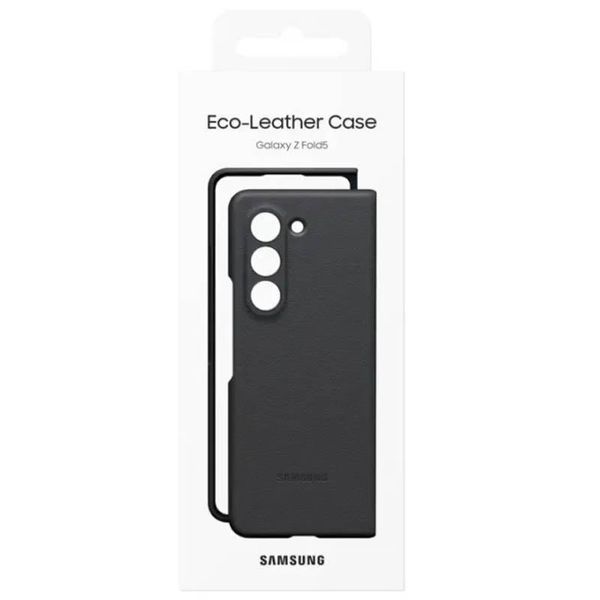Шкіряний чохол Leather Case для Samsung Galaxy Z Fold5 Black 555-03224 фото
