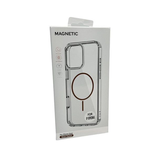 Чохол Acrylic Thin Magnetic для Apple iPhone 12/12 Pro Black 666-03595 фото