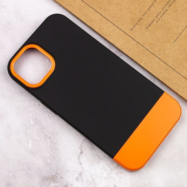 Чехол TPU+PC Bichromatic для Apple iPhone 11 Pro (5.8") Black / Orange 555-03926 фото