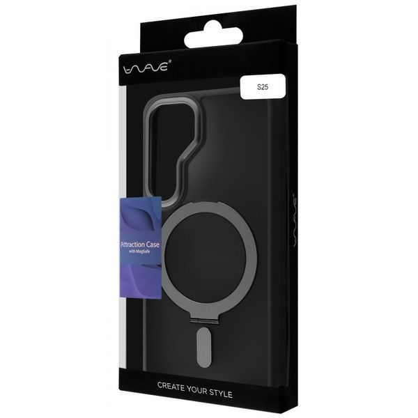 Чехол WAVE Attraction Case with Magnetic Ring для Samsung Galaxy S25 Blue 656-05604 фото