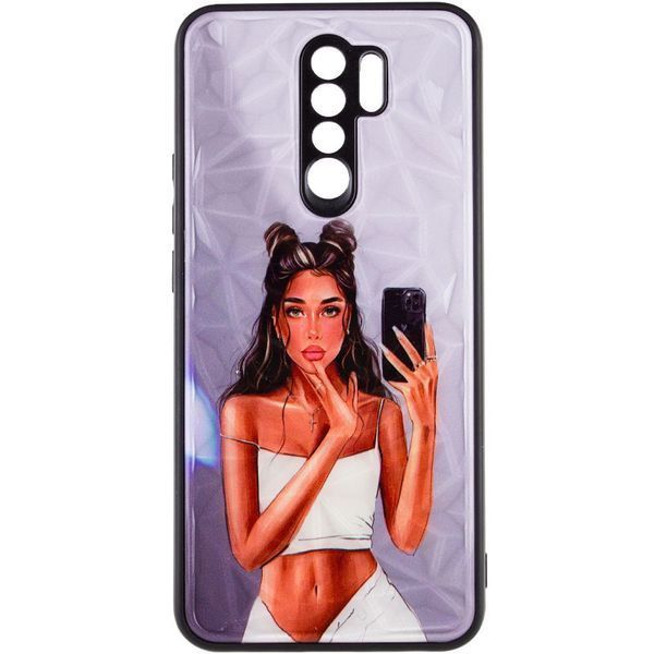 TPU+PC чохол Prisma Ladies для Xiaomi Redmi 9 Black in White 777-07425 фото