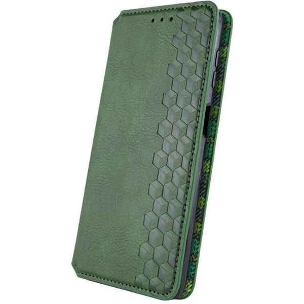 Чохол-книжка Rubic Leather для Xiaomi Redmi 13 4G Green 666-02919 фото
