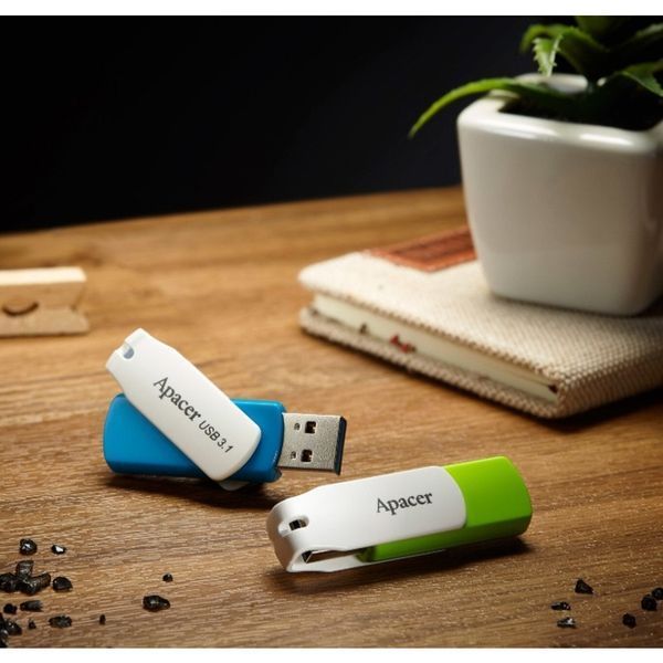 Флеш-накопитель Apacer USB 2.0 AH335 32Gb Green AP32GAH335G-1 фото