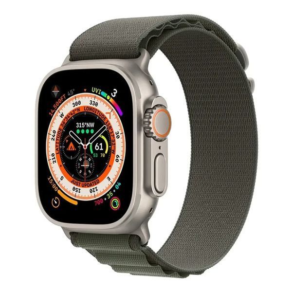 Тканинний ремінець Alpine Loop для Apple Watch 38/40/41 mm Light Grey 212-00503 фото