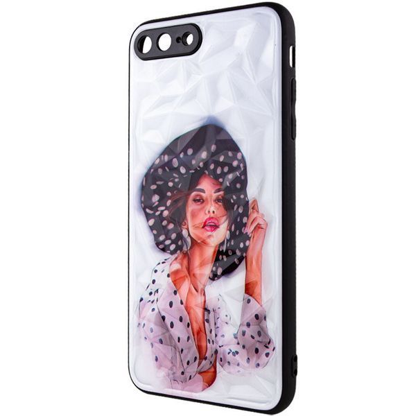 TPU+PC чохол Prisma Ladies для Apple iPhone 7 plus / 8 plus (5.5") Girl in a hat 208-06053 фото