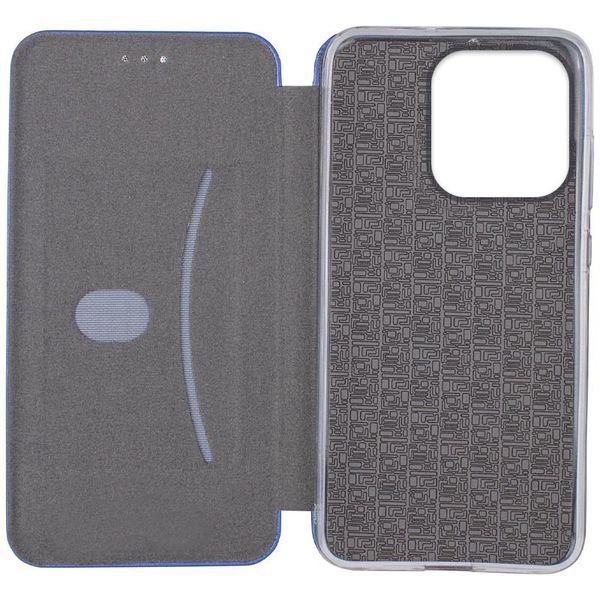 Шкіряний чохол-книжка Classy для Xiaomi Redmi Note 14 4G (Int. version) Blue 777-05310 фото