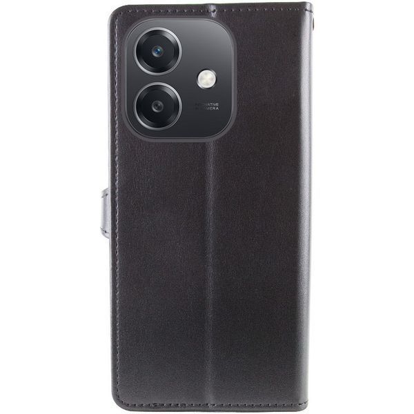 Шкіряний чохол-книжка GETMAN Gallant (PU) для Oppo A3 4G / A3x 4G/ A40m Black 777-06176 фото